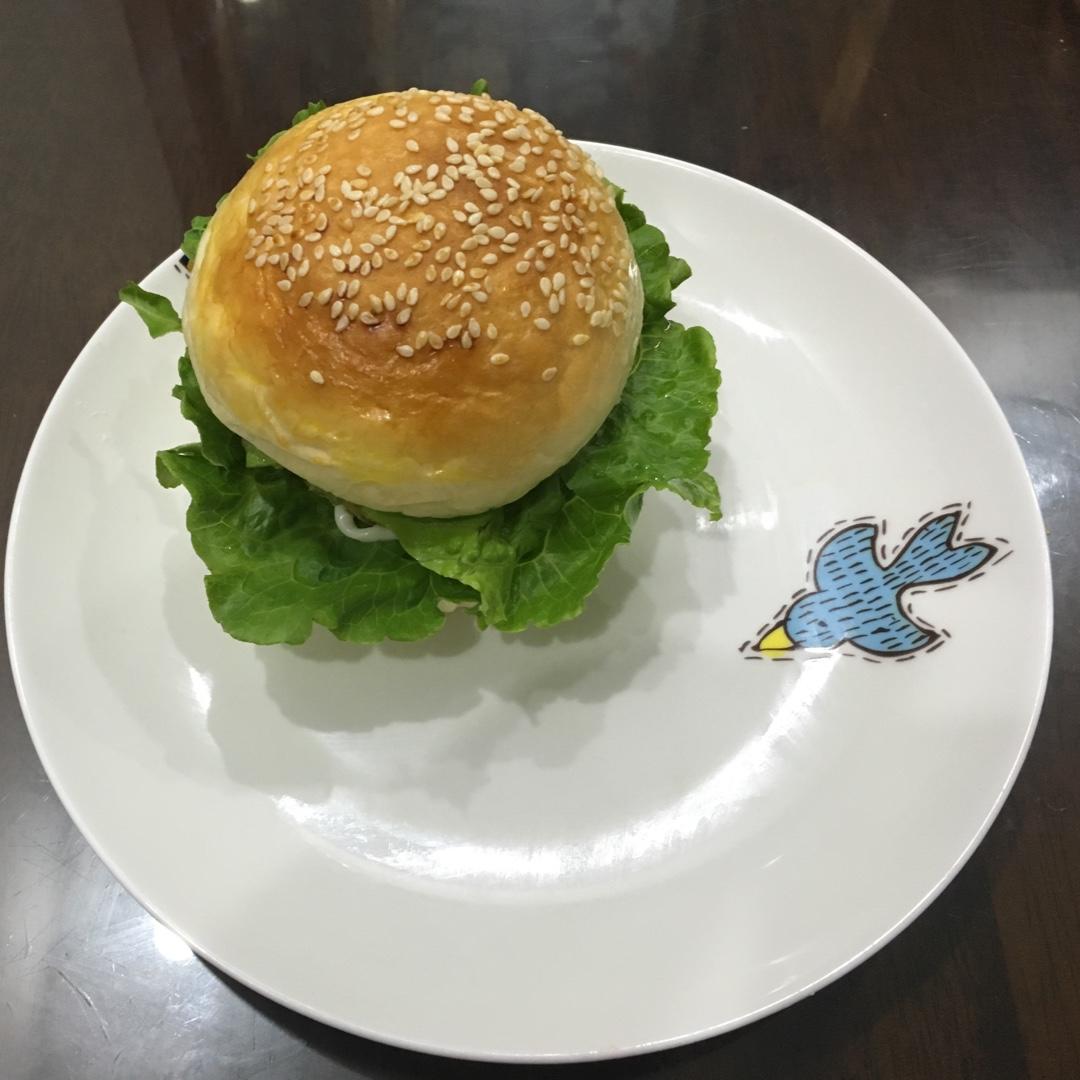 波兰种  酸奶汉堡胚   小烤箱必备