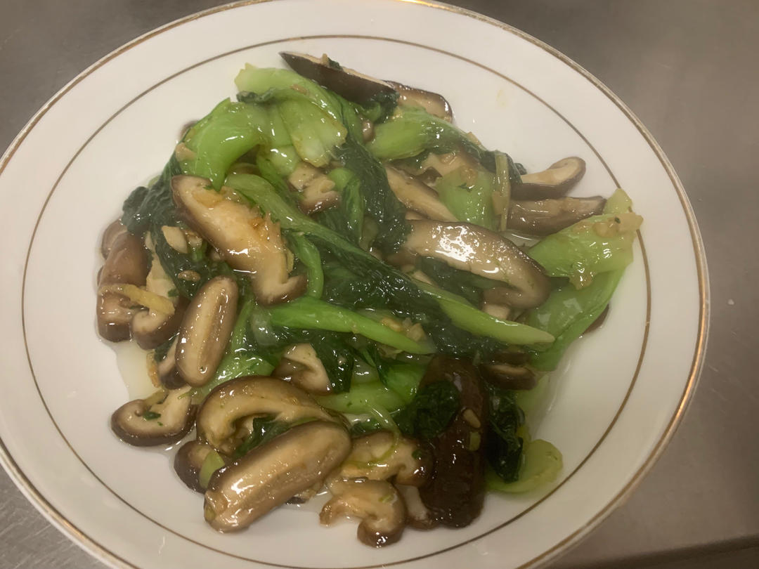 香菇油菜（简单快手）