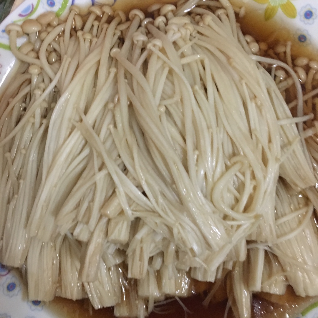 油泼金针菇
