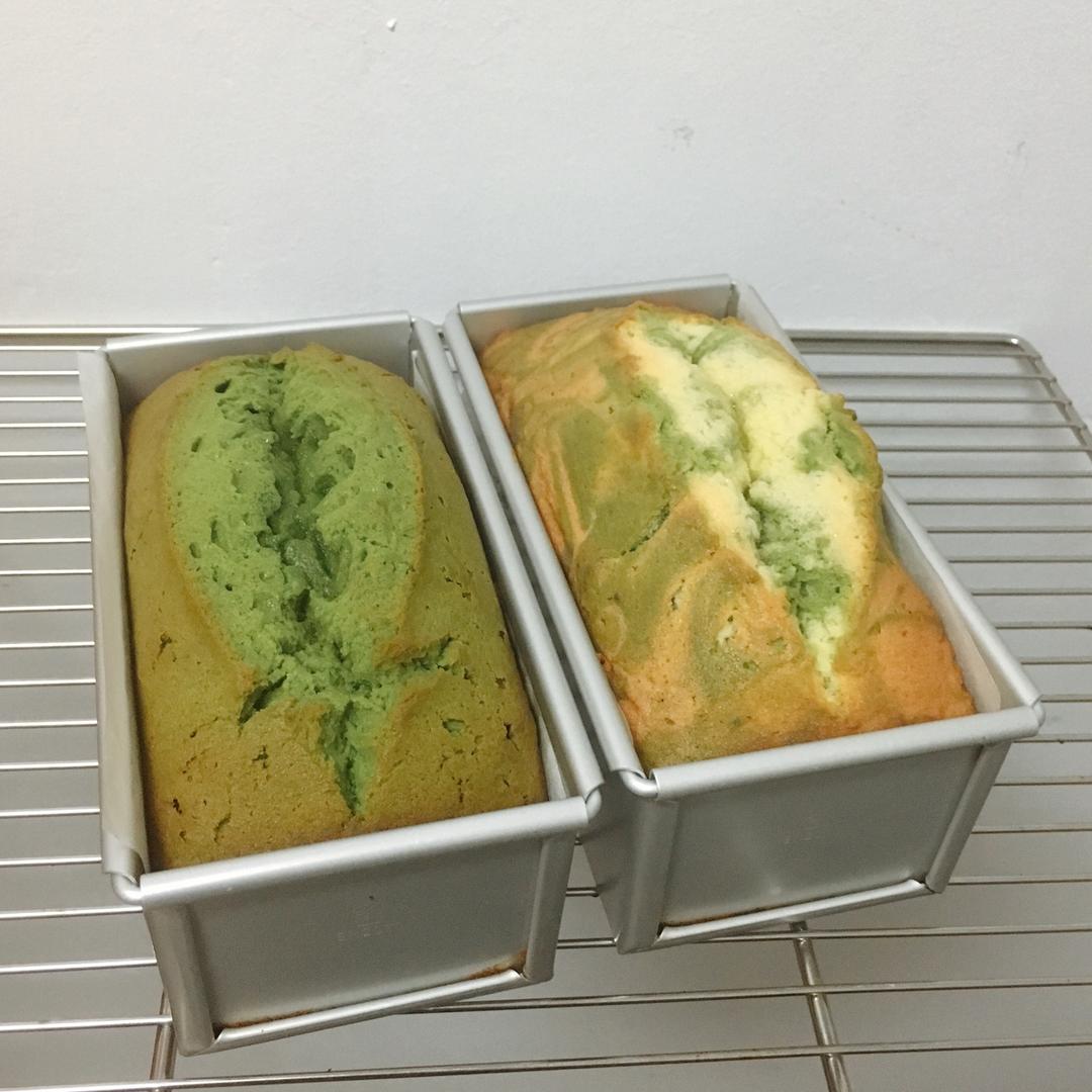抹茶大理石磅蛋糕