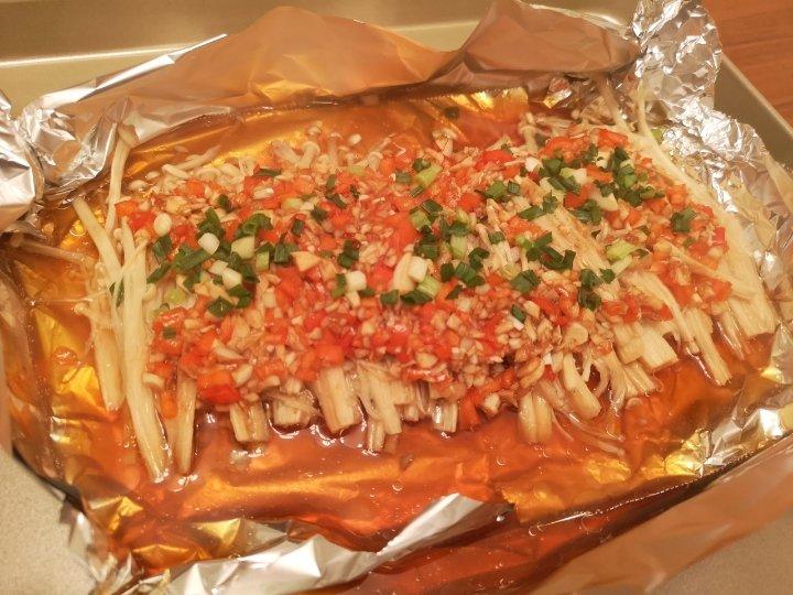 蒜蓉烤金针菇（烤箱版）