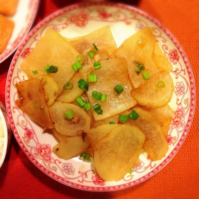 青椒炒土豆片