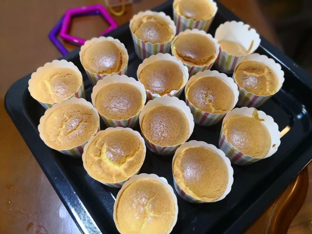 纸杯蛋糕 8寸戚风蛋糕的量