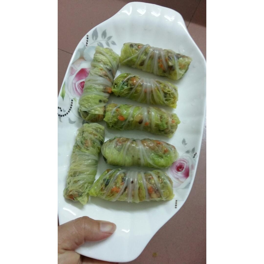 肉酿白菜卷