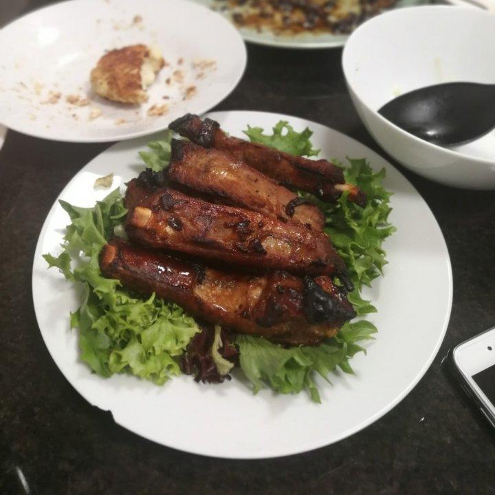 蜜汁酱烤排骨