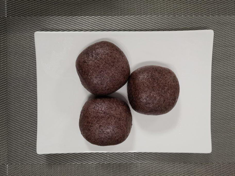 黑米馒头