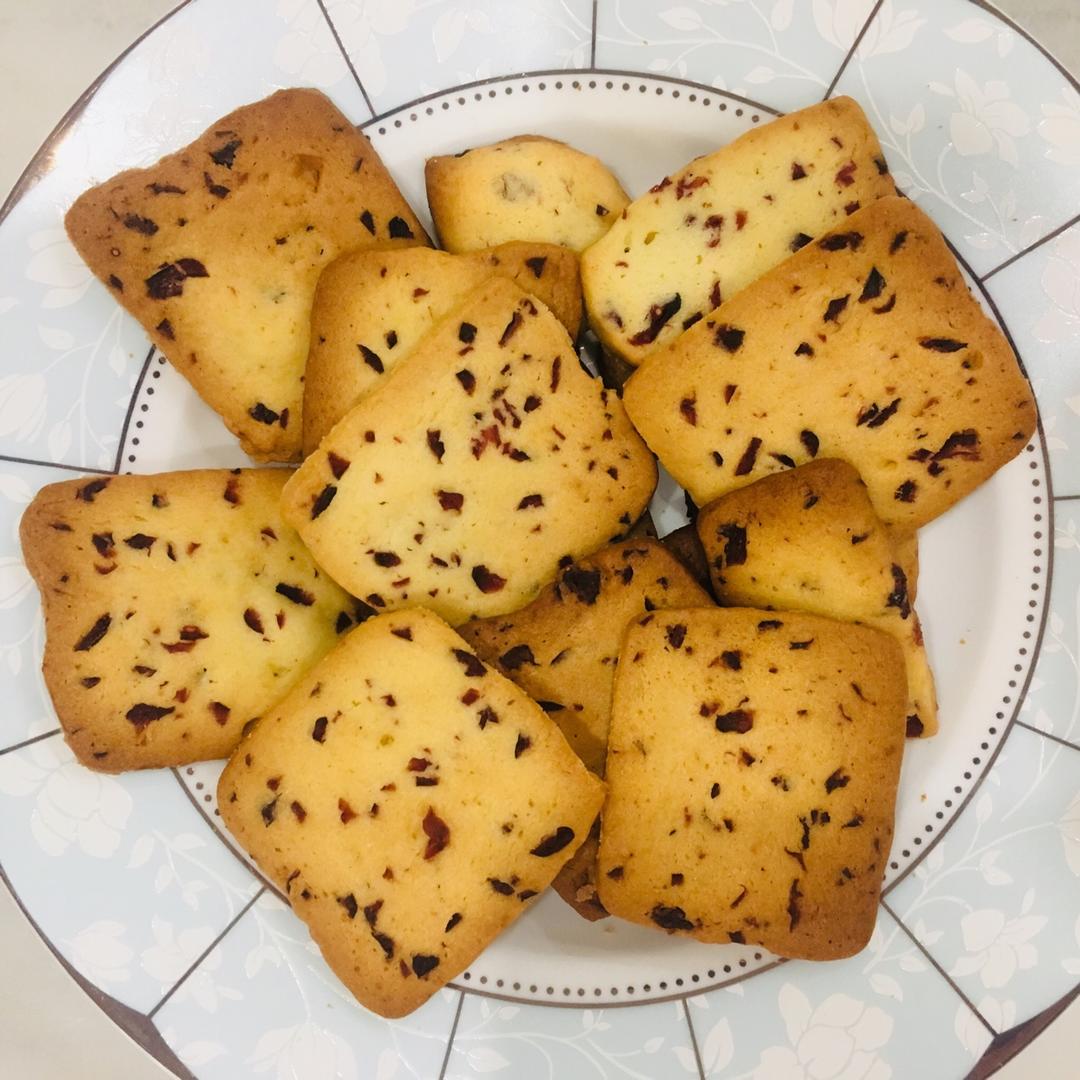 蔓越莓饼干（君之配方改良，易操作版）