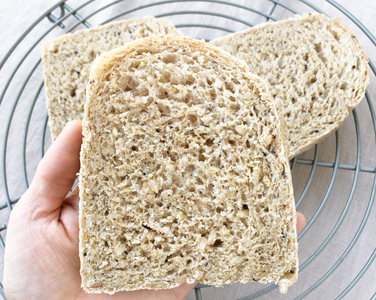 发芽谷物全麦面包的做法