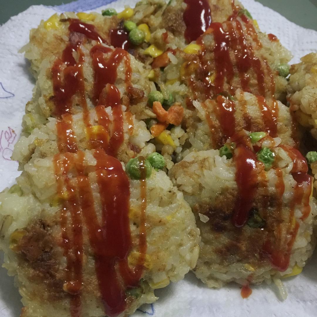 鸡蛋米饭饼