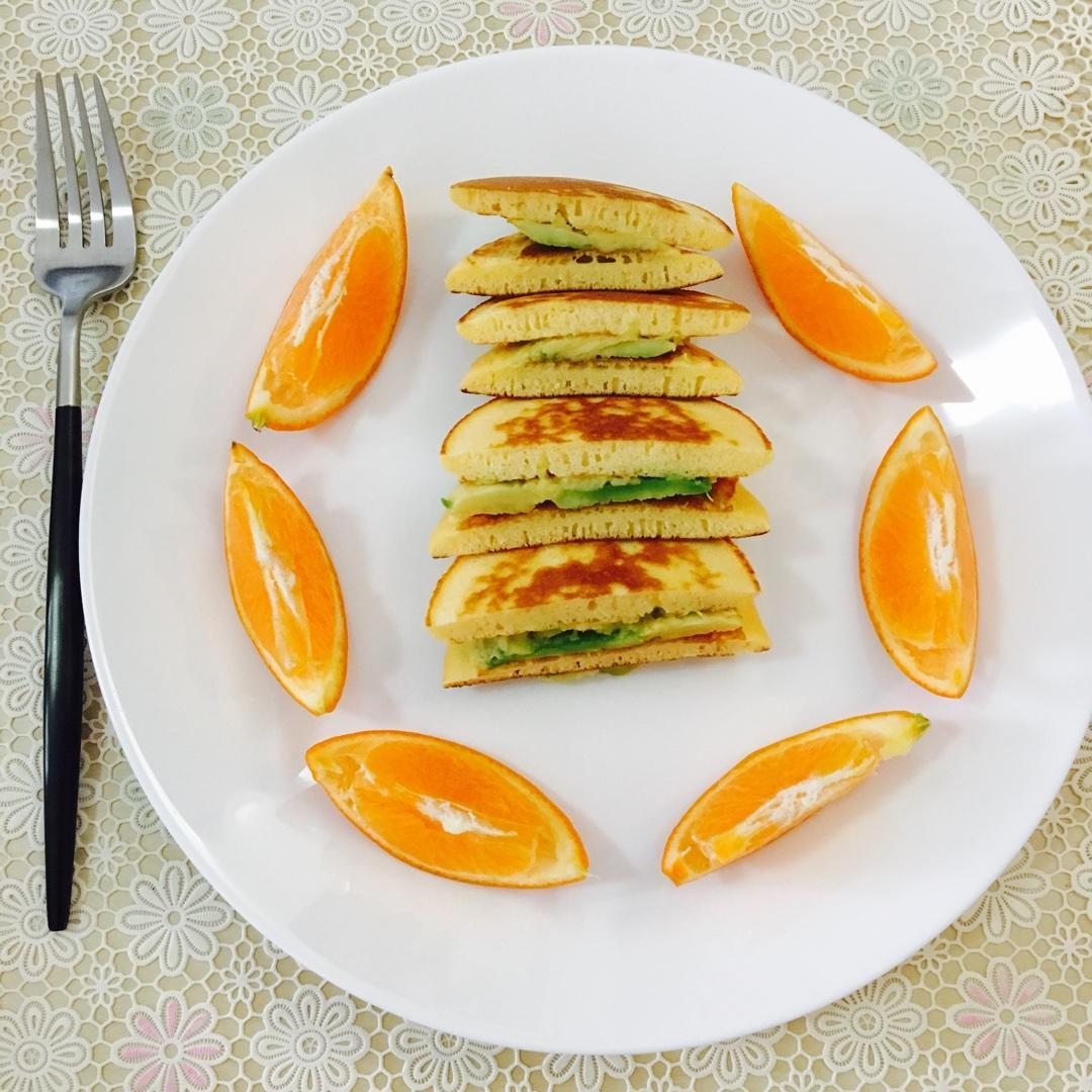 原味牛油果松饼