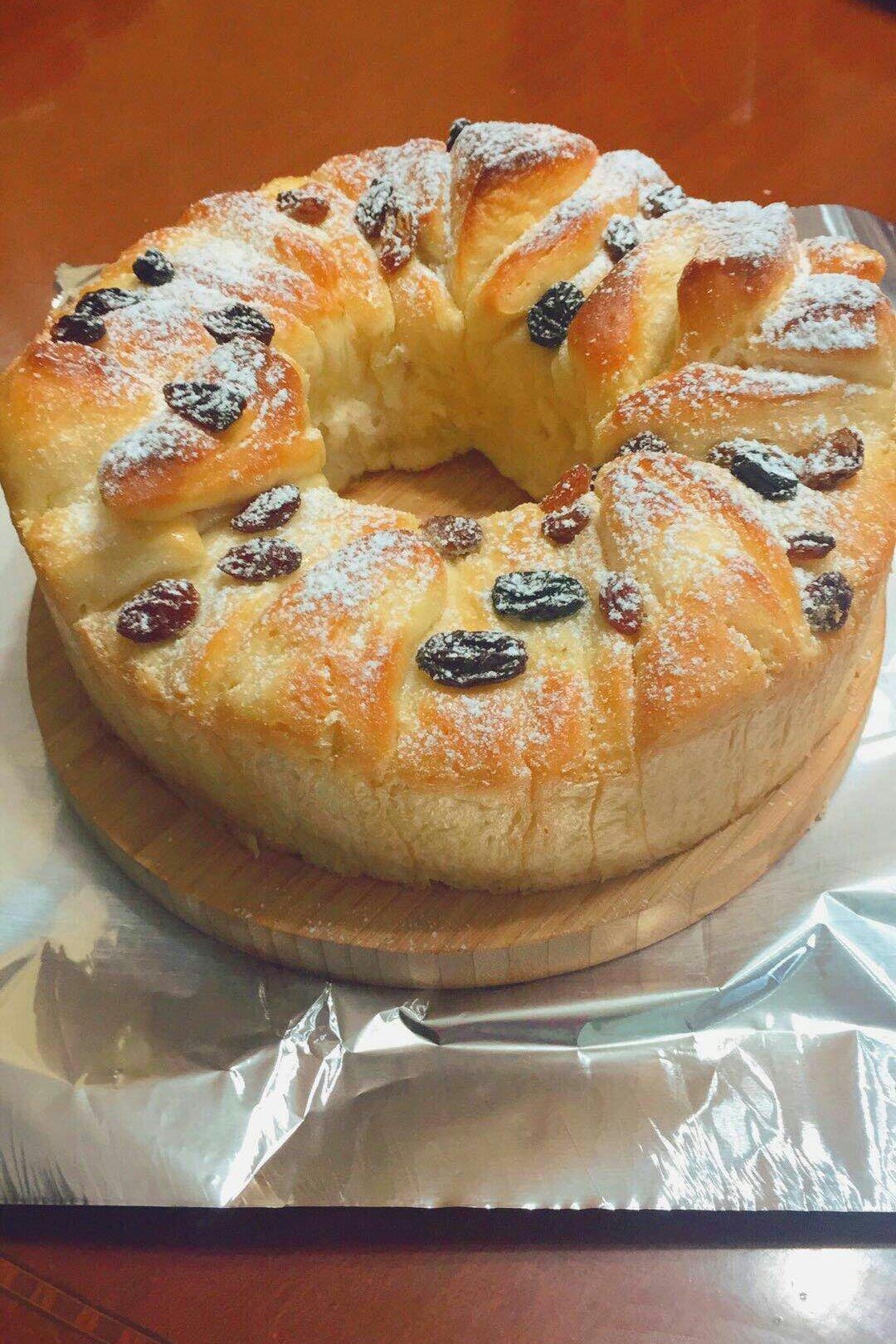 日式香浓炼乳面包