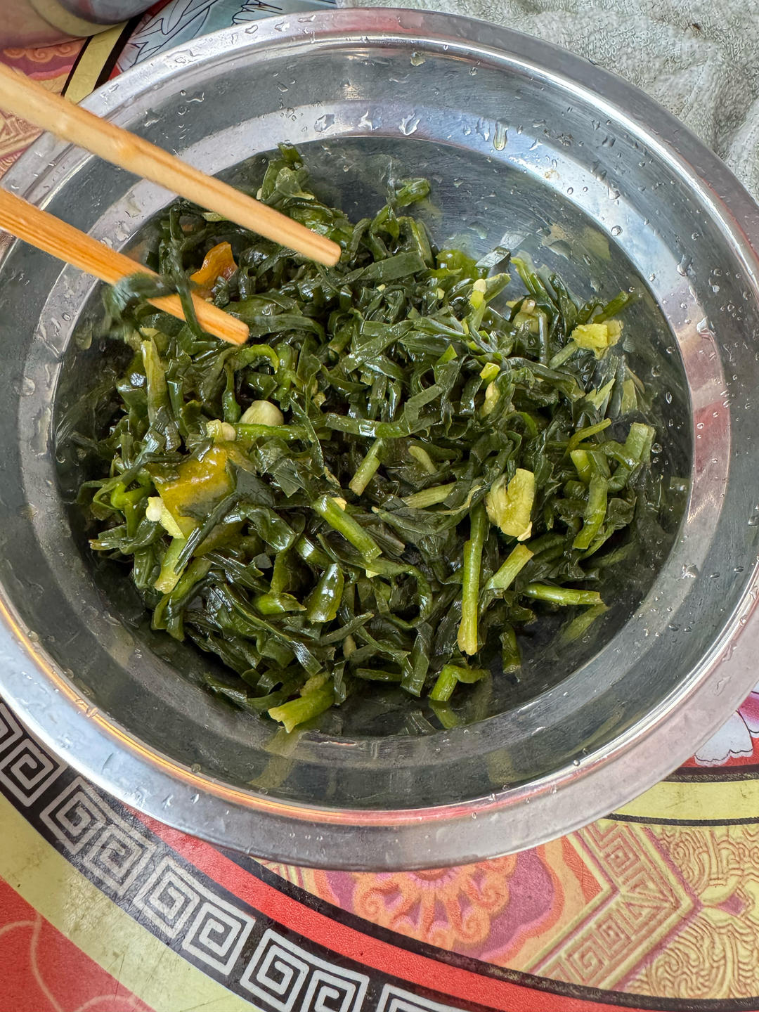 腌韭菜