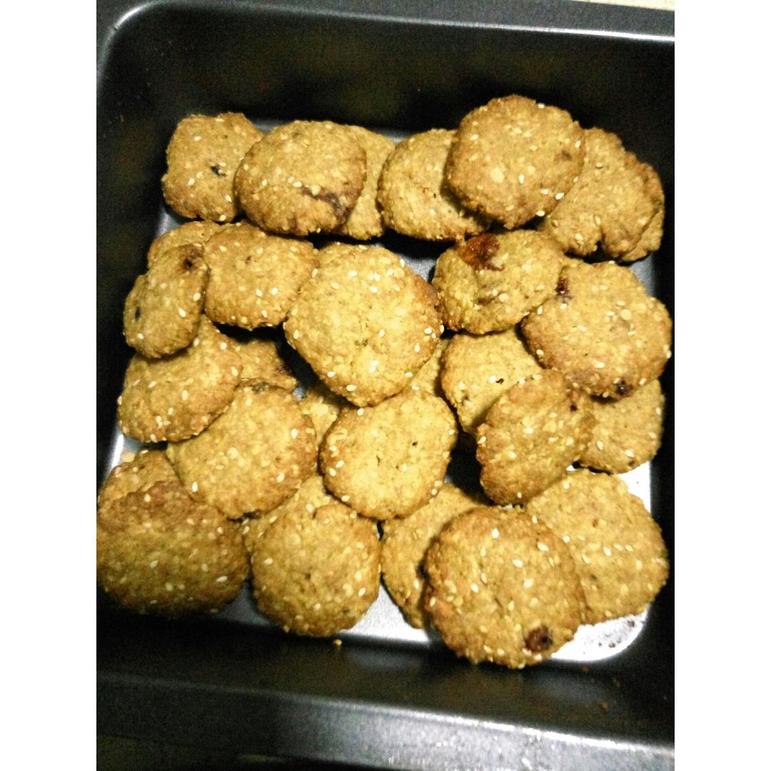 减脂暖宫好伙伴：红糖燕麦饼干
