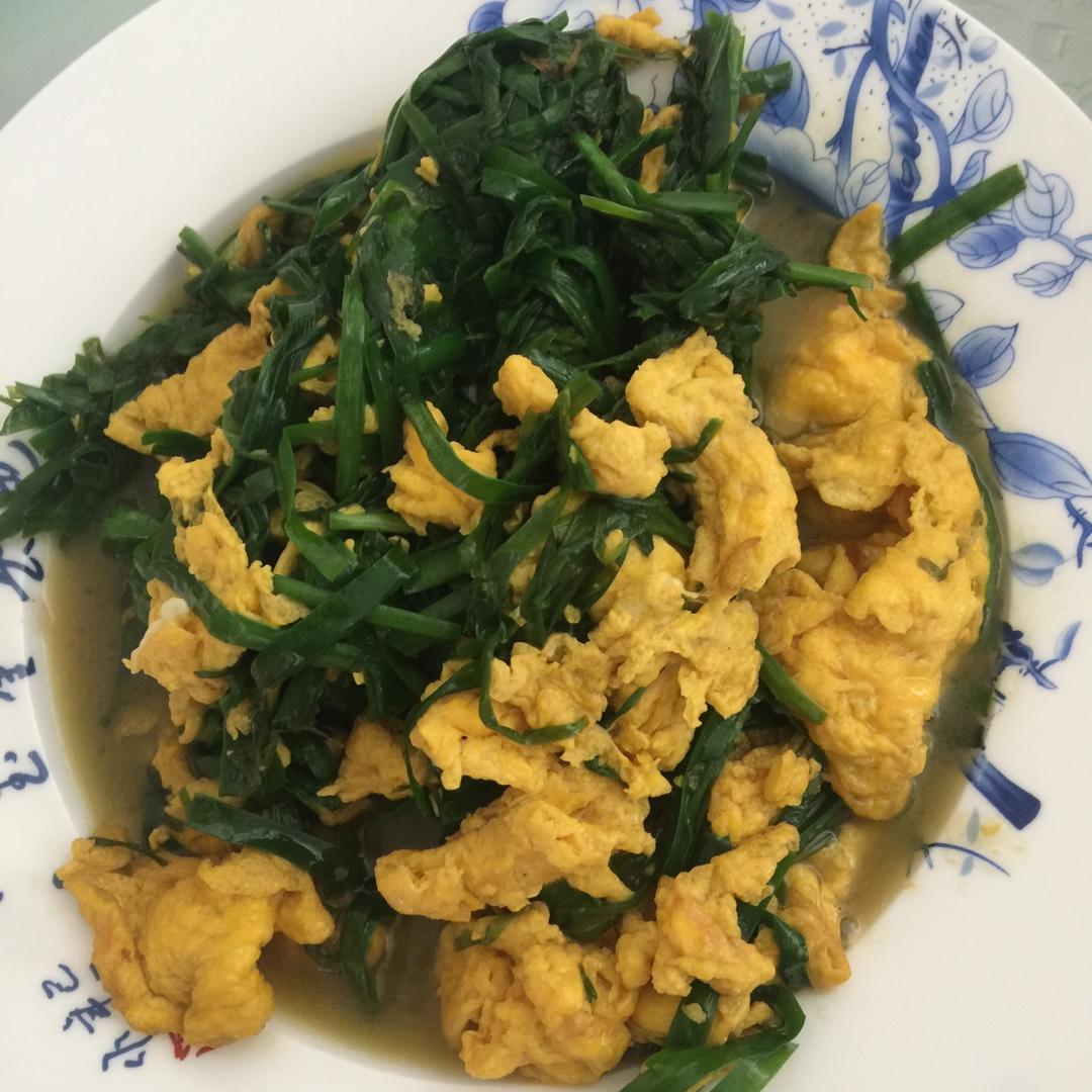 韭菜炒鸡蛋