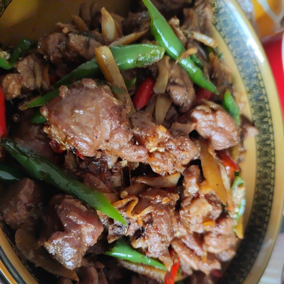 姜爆鸭子（子姜炒鸭子）