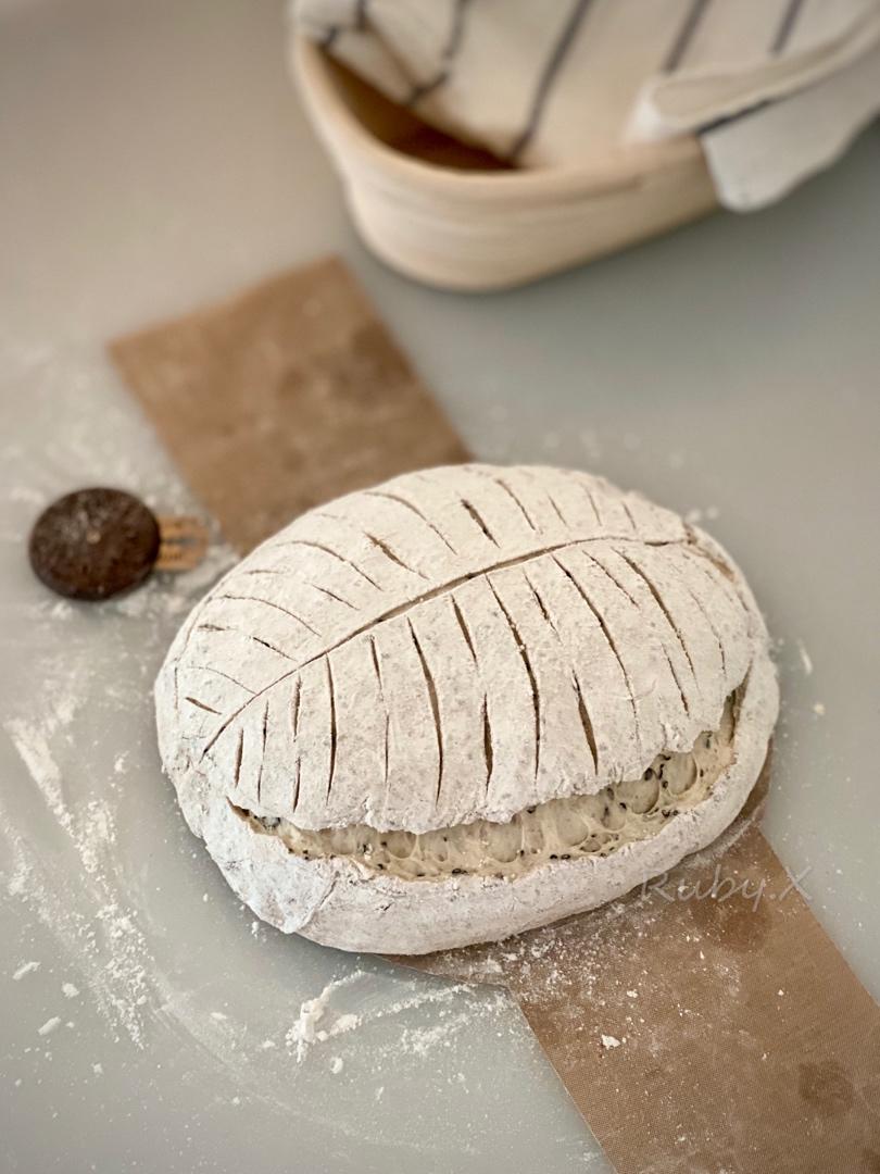 视频教程 天然酵种欧包 基础配方＆制作流程