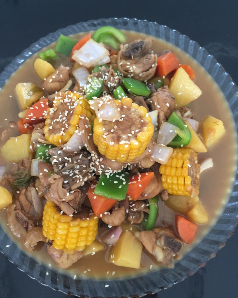炒凉粉
