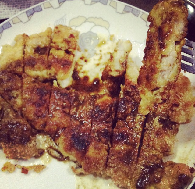 炸猪排 Fried Pork Steak