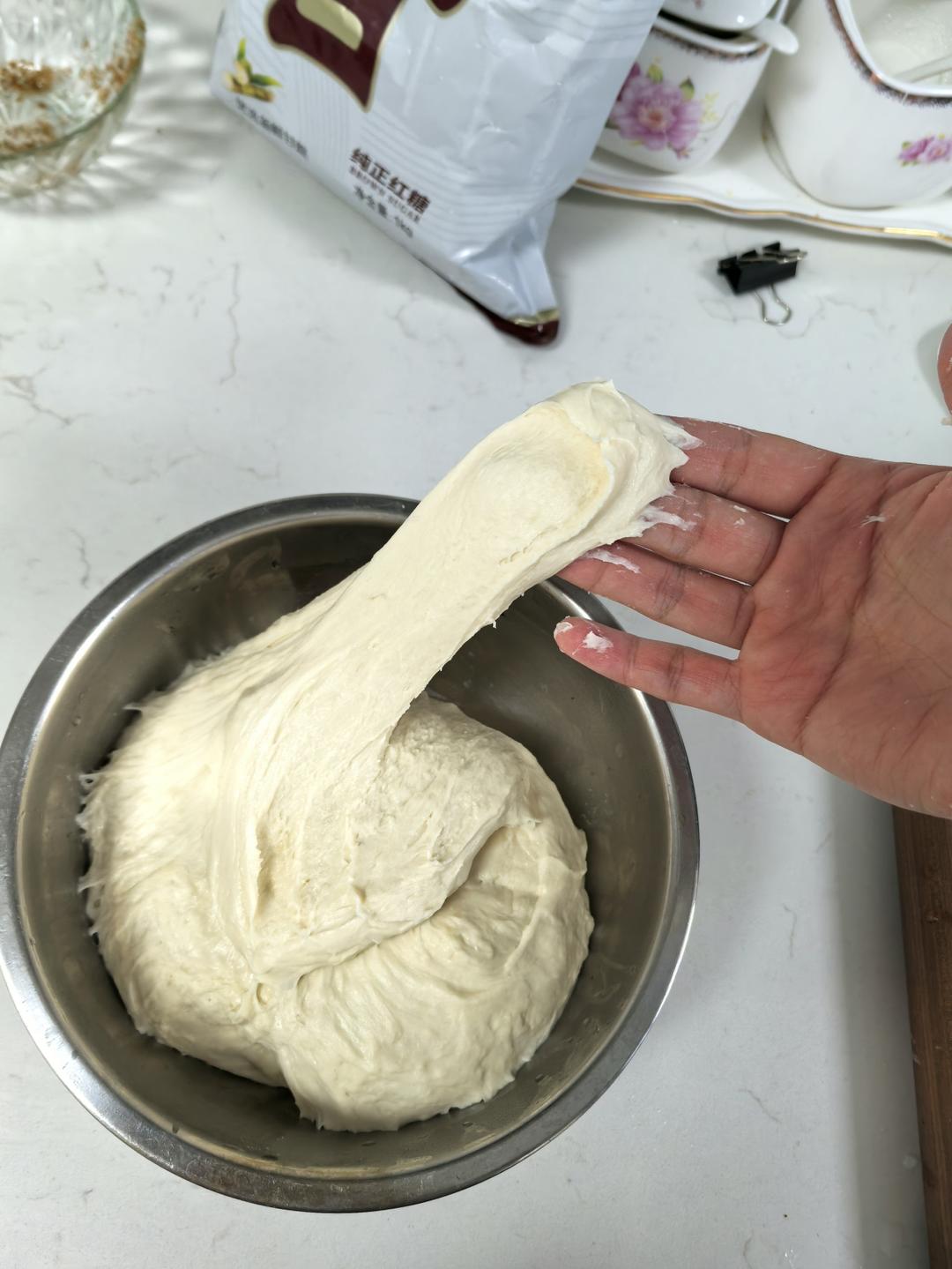 纯奶手撕吐司的做法 步骤1