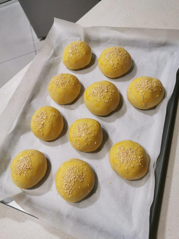 奶黄小餐包-一次发酵超好吃（附快手奶黄馅制作方法）