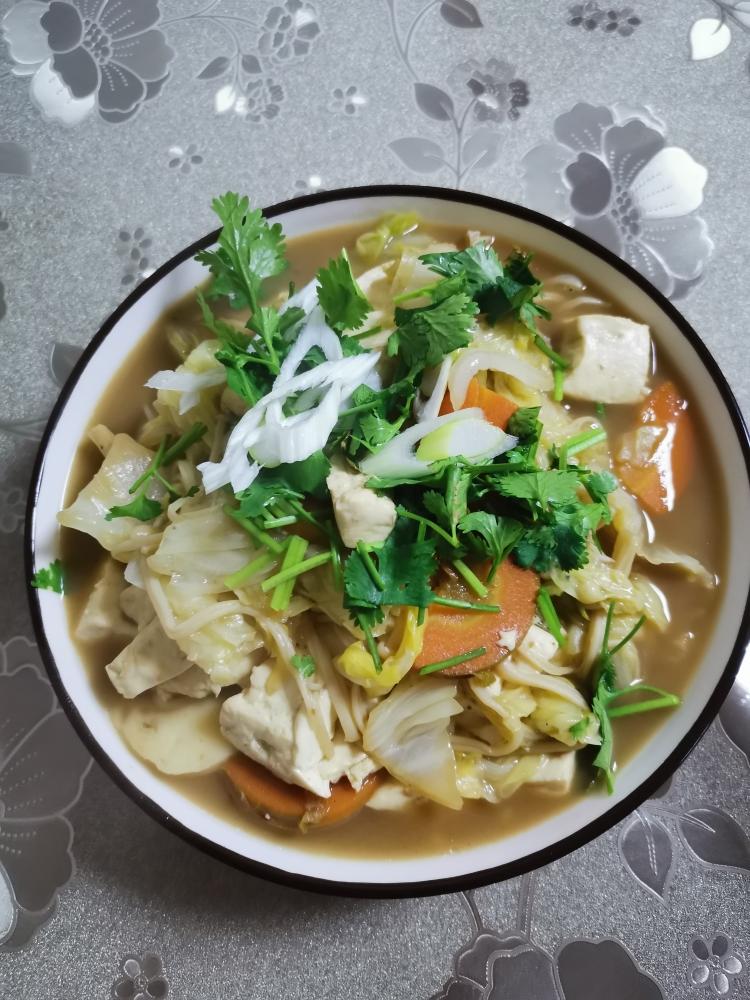 大白菜豆腐的做法