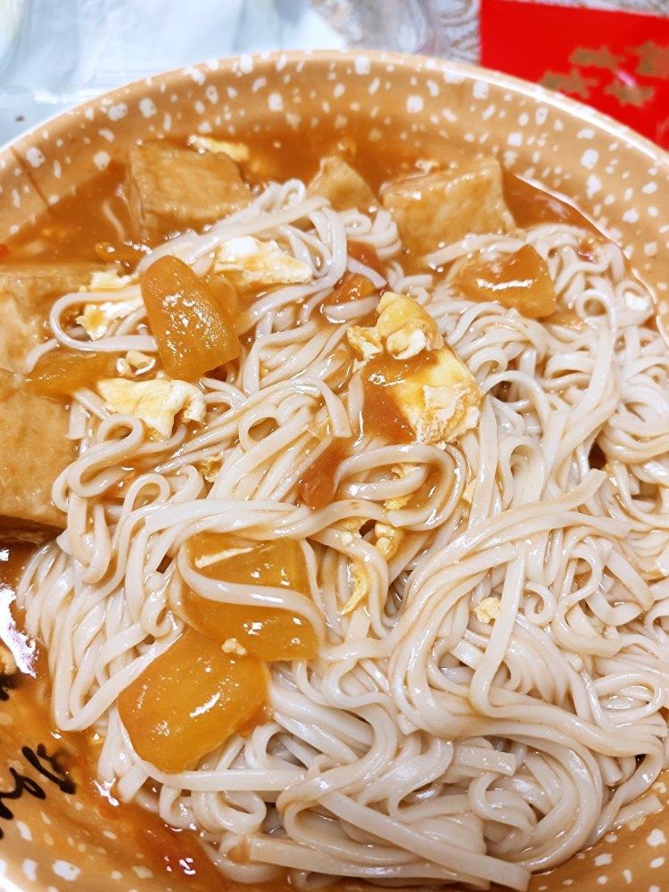 超简单❗️快来碗西红柿炒鸡蛋盖浇面🍝