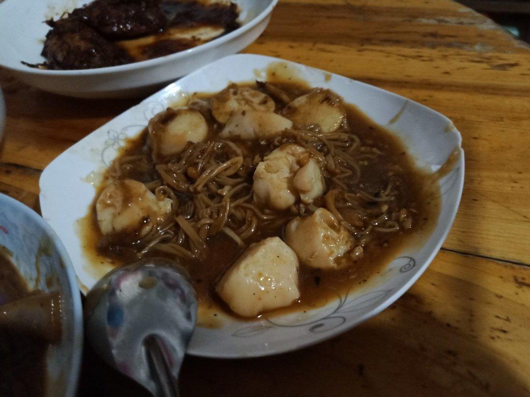 超级下饭菜--金针菇日本豆腐
