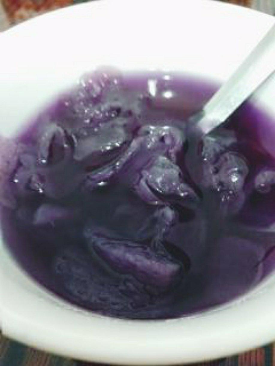 【紫薯银耳羹】