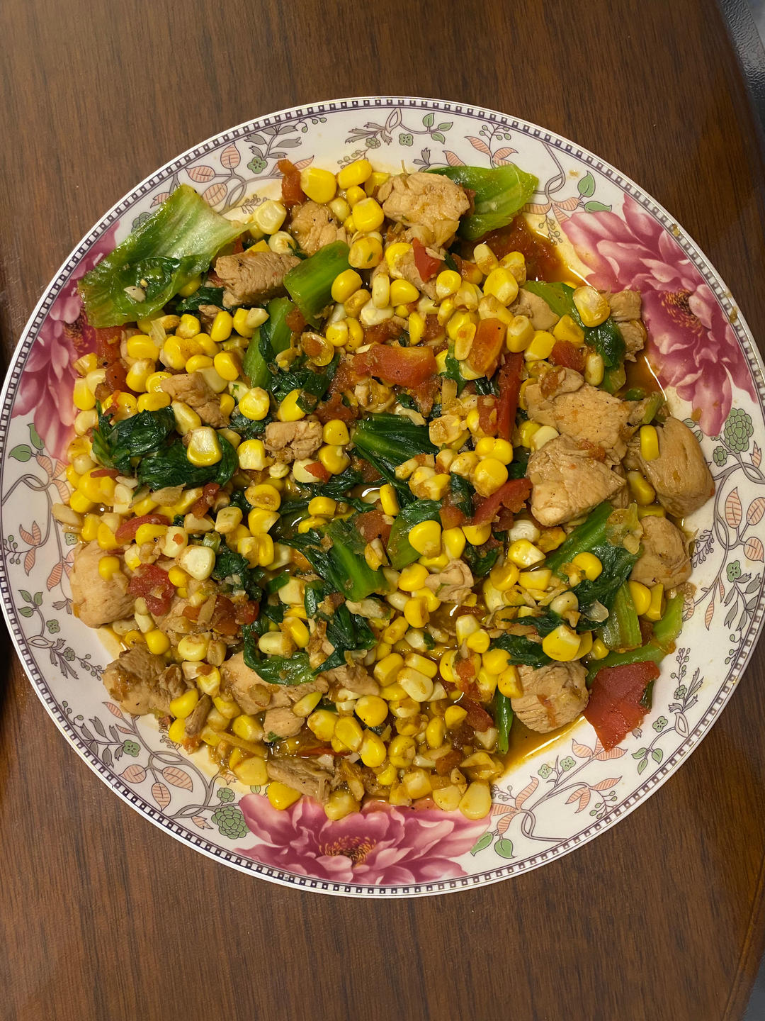 减肥期间必吃的减肥餐！茄汁玉米鸡胸肉