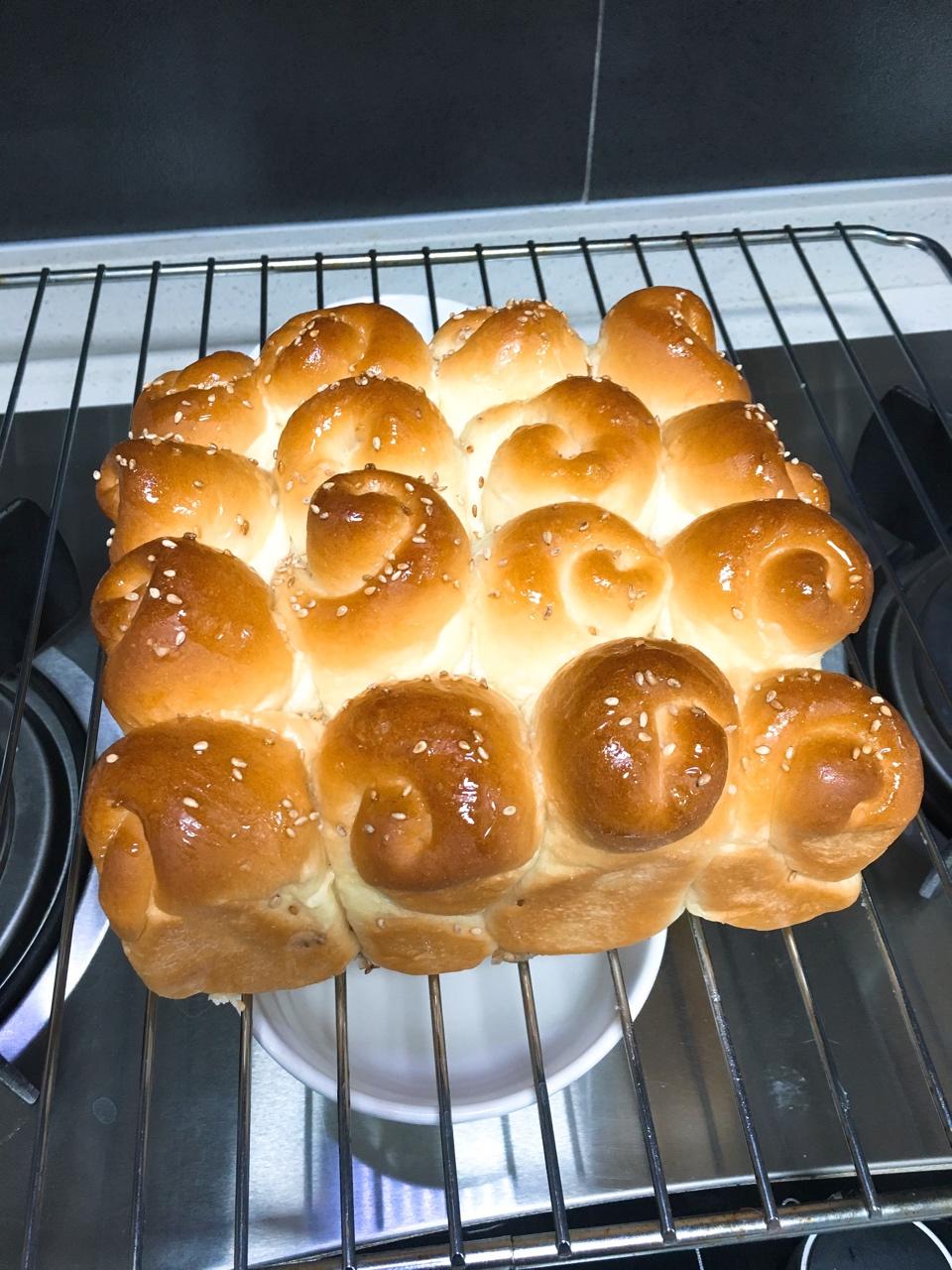 脆底蜂蜜小面包