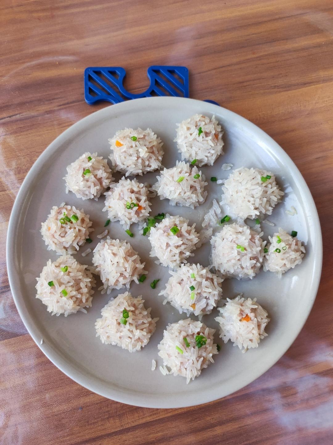 一口一个超过瘾的珍珠丸子