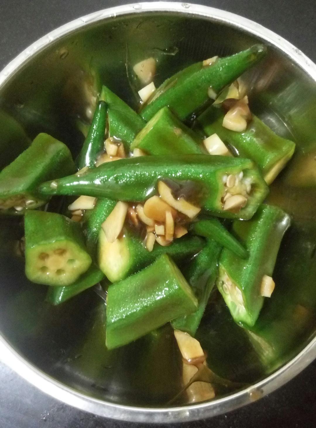 蚝油秋葵