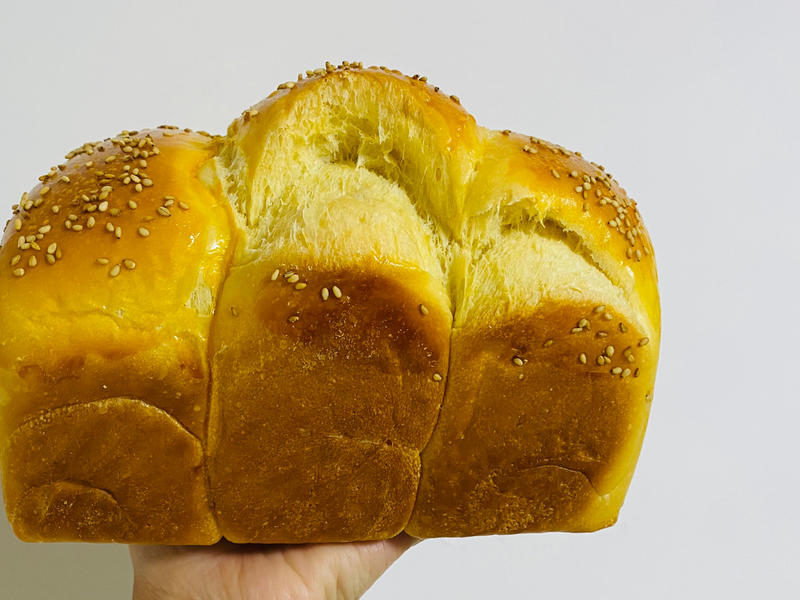 纯奶手撕吐司的做法 步骤1