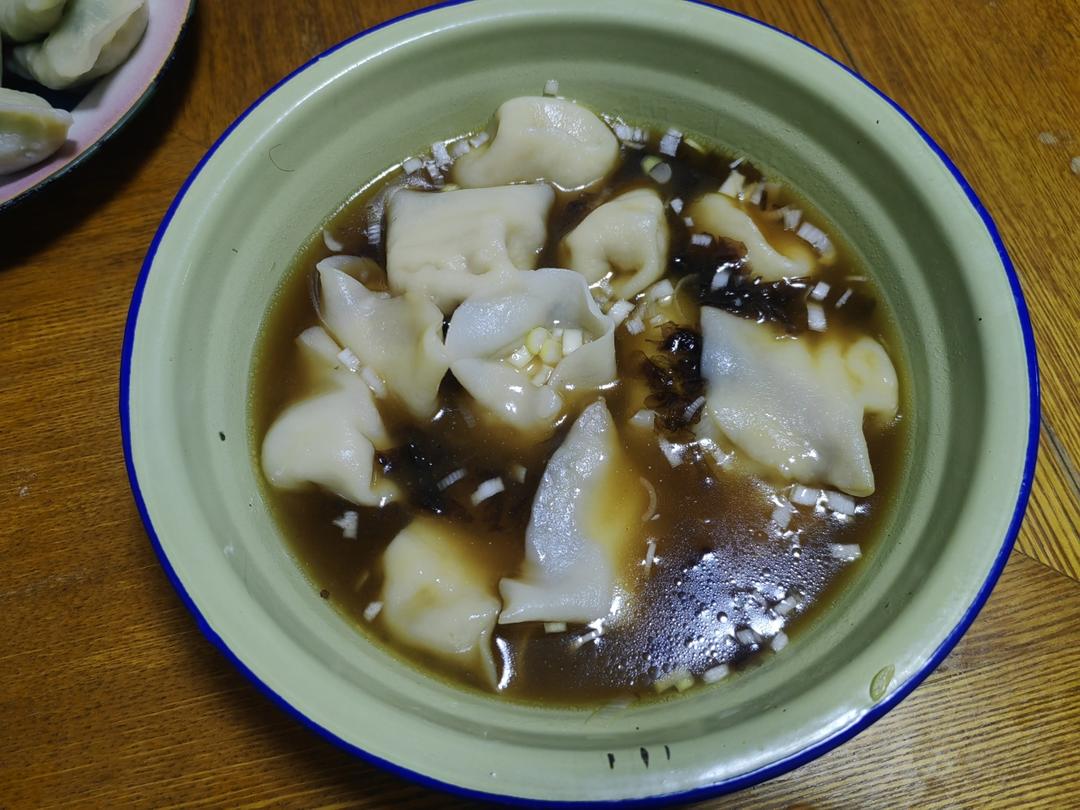 肉不柴的馄饨馅