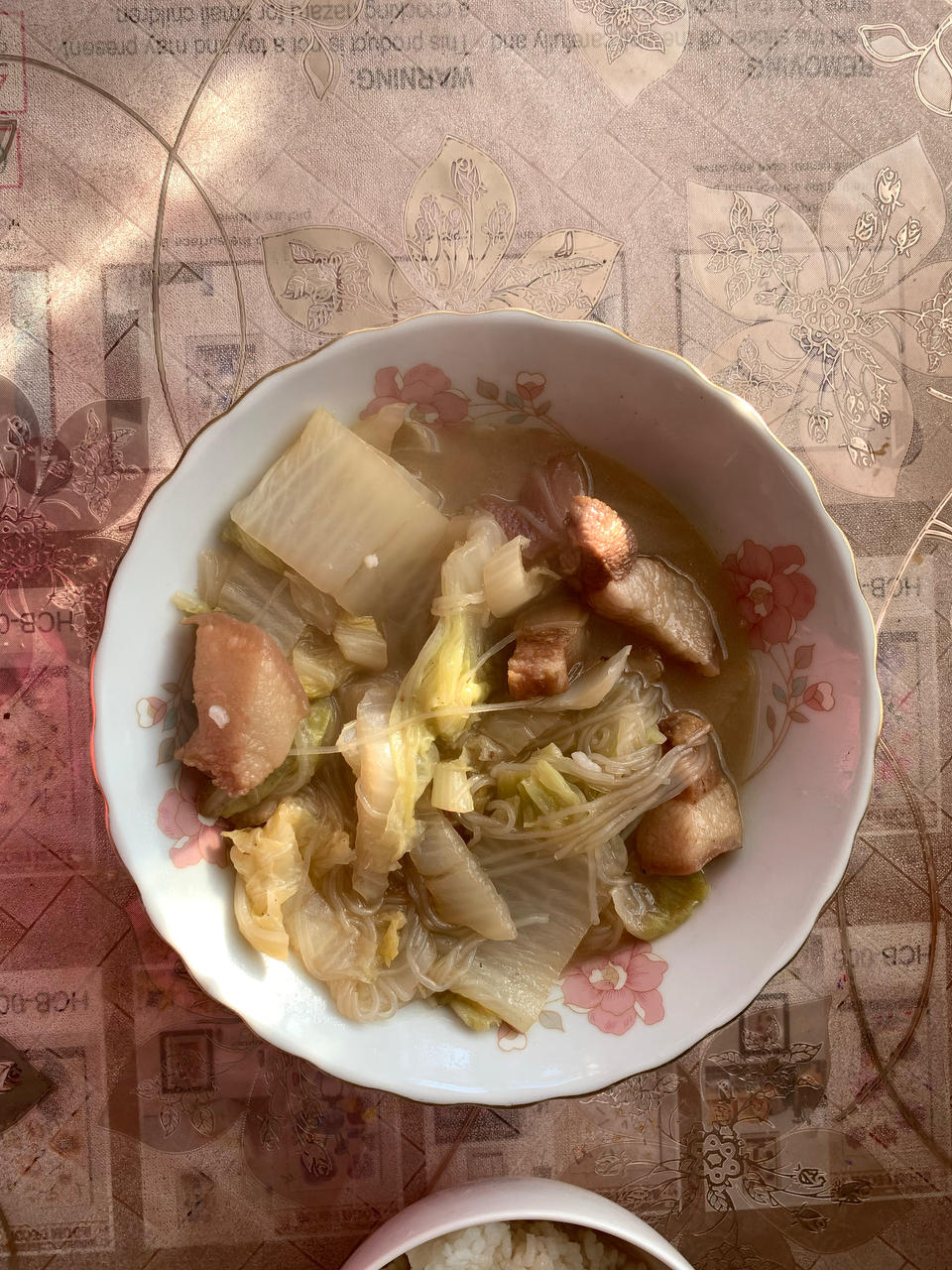 猪肉白菜炖粉条