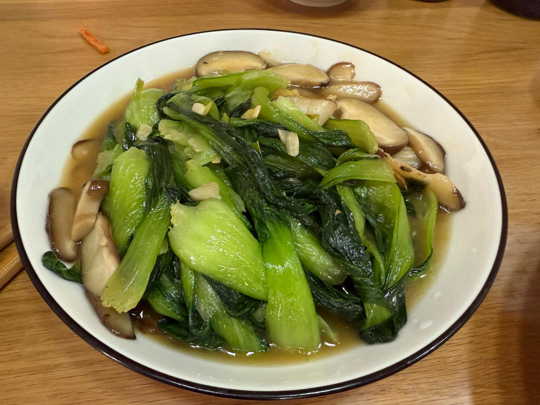 香菇油菜（简单快手）