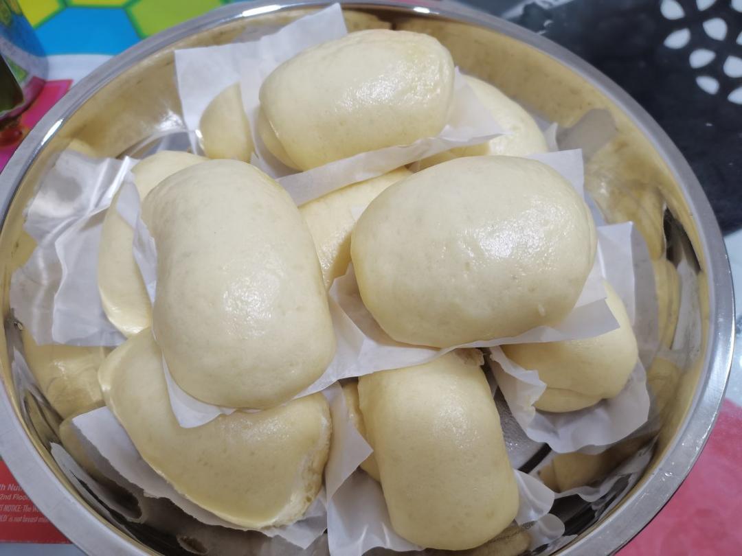 绵软牛奶馒头