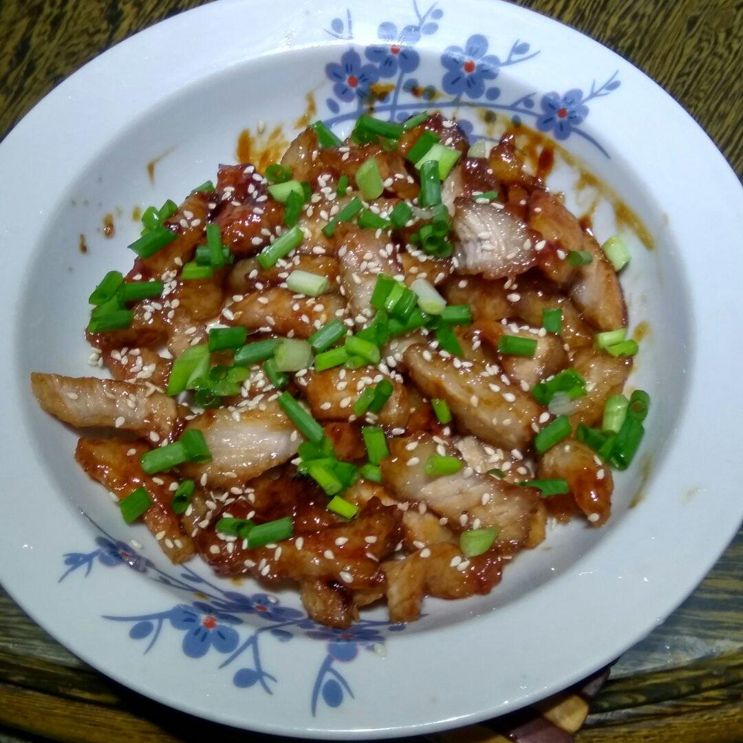 香煎猪颈肉