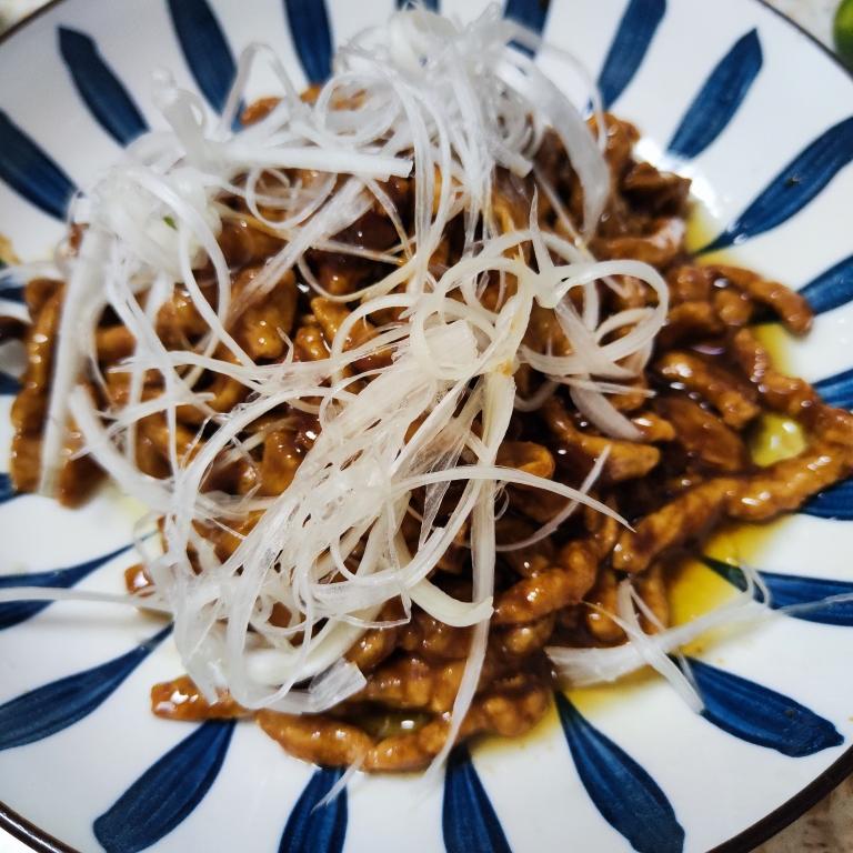 小白可做酱肉丝