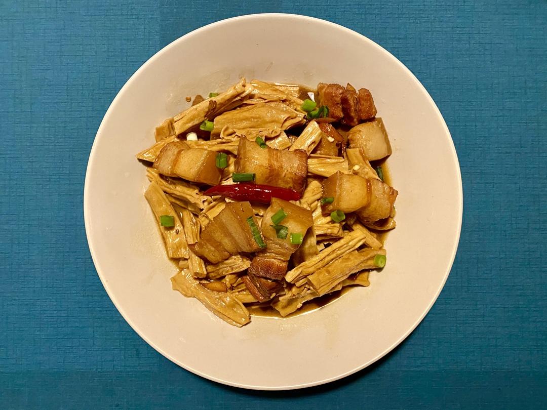 腐竹烧肉
