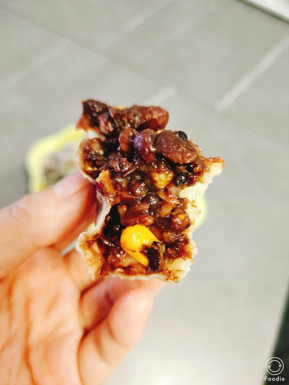 懒人粘豆包😋☞饺子皮版粗粮粘豆包@三色糙米豆包@减肥代餐抗饿豆包