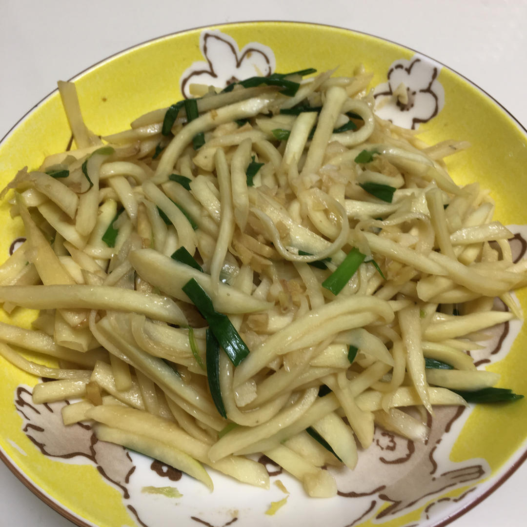素炒茭白