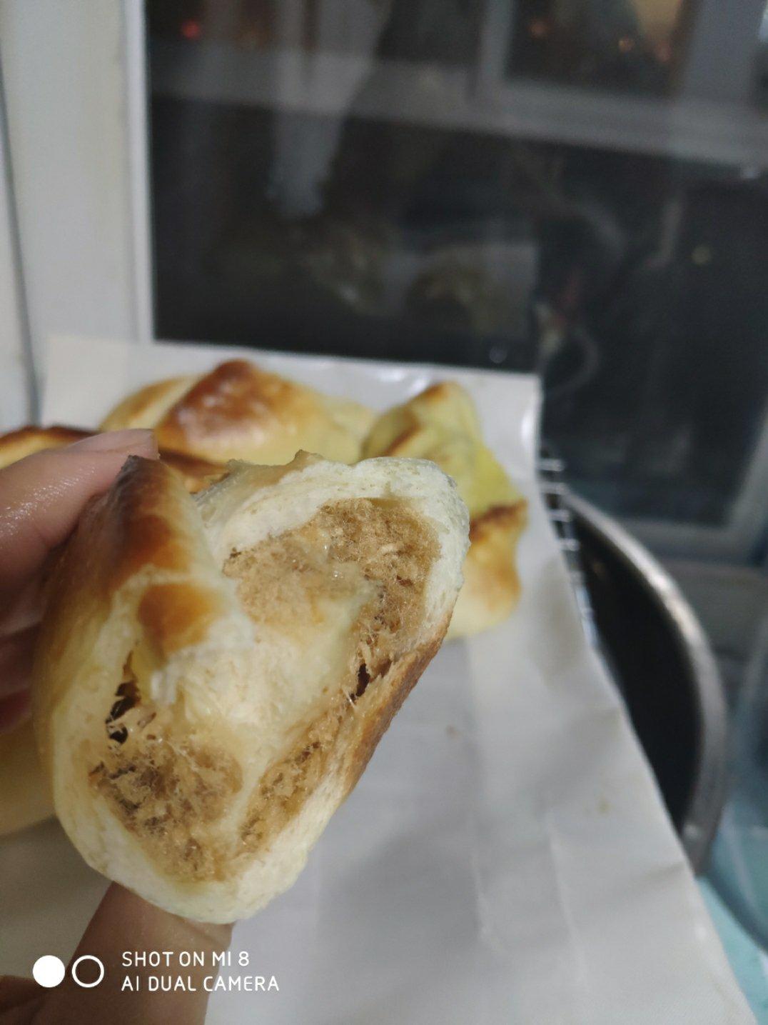 肉松沙拉酱面包（65度汤种）