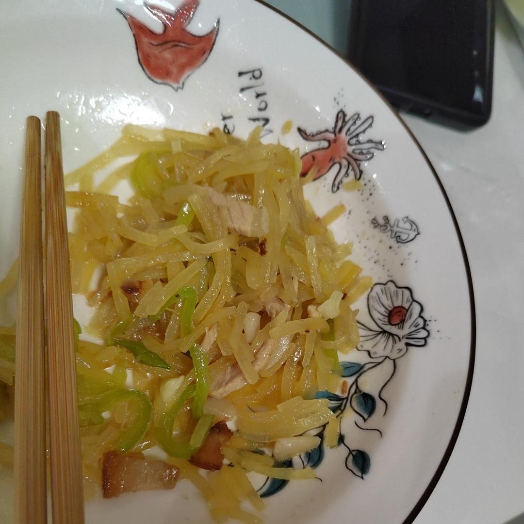 酸辣土豆丝的家常做法 超级下饭