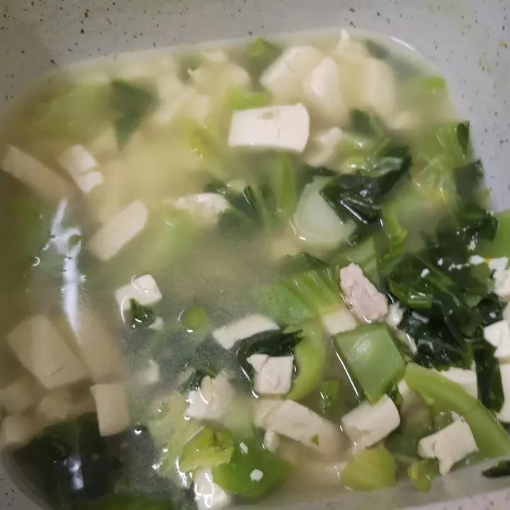 荠菜豆腐羹