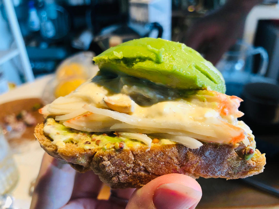 开放式三明治集合