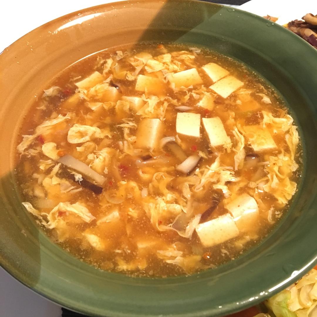 酸辣豆腐汤