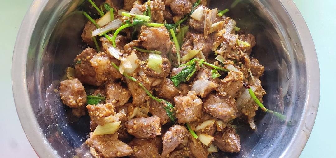 孜然牛肉粒