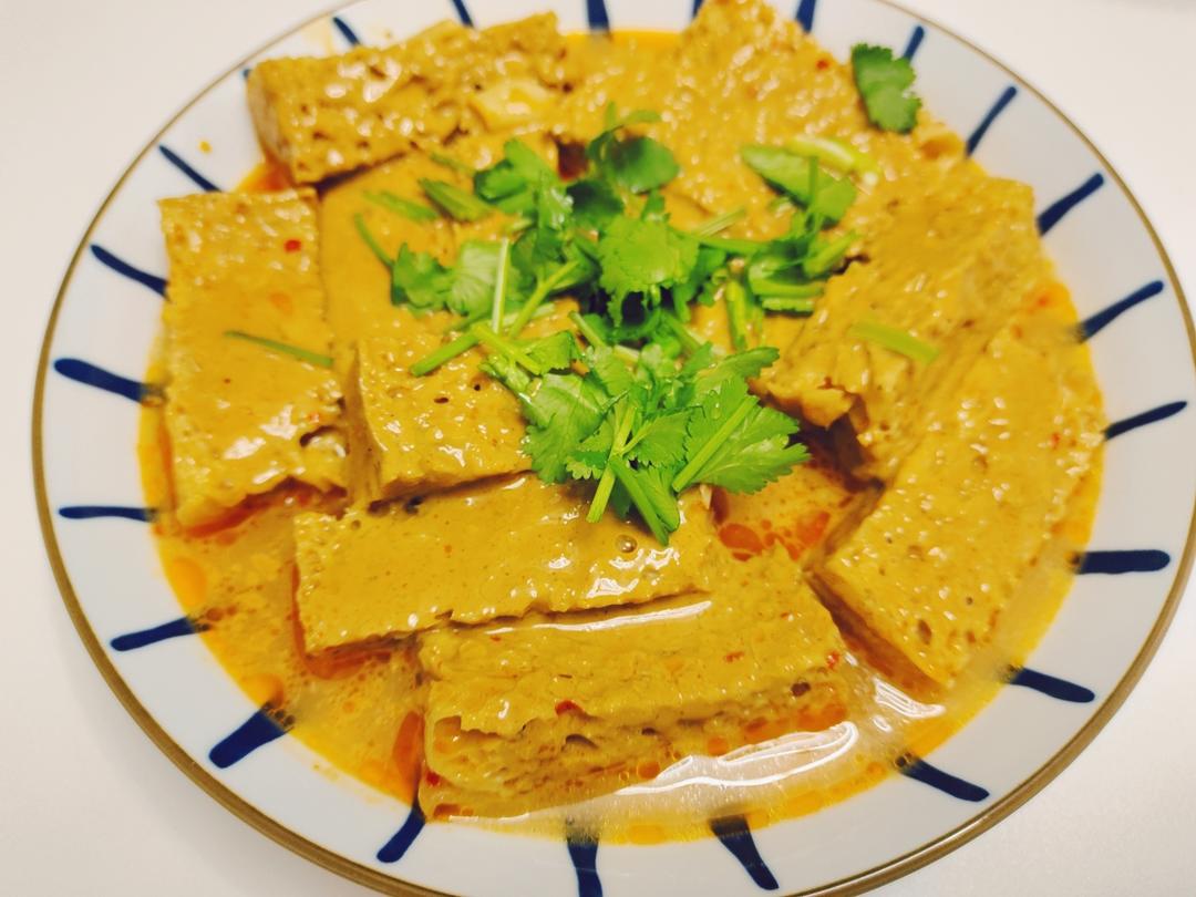 吃米线必点的麻酱面筋