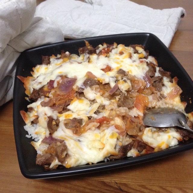 蕃茄肉酱奶酪焗饭